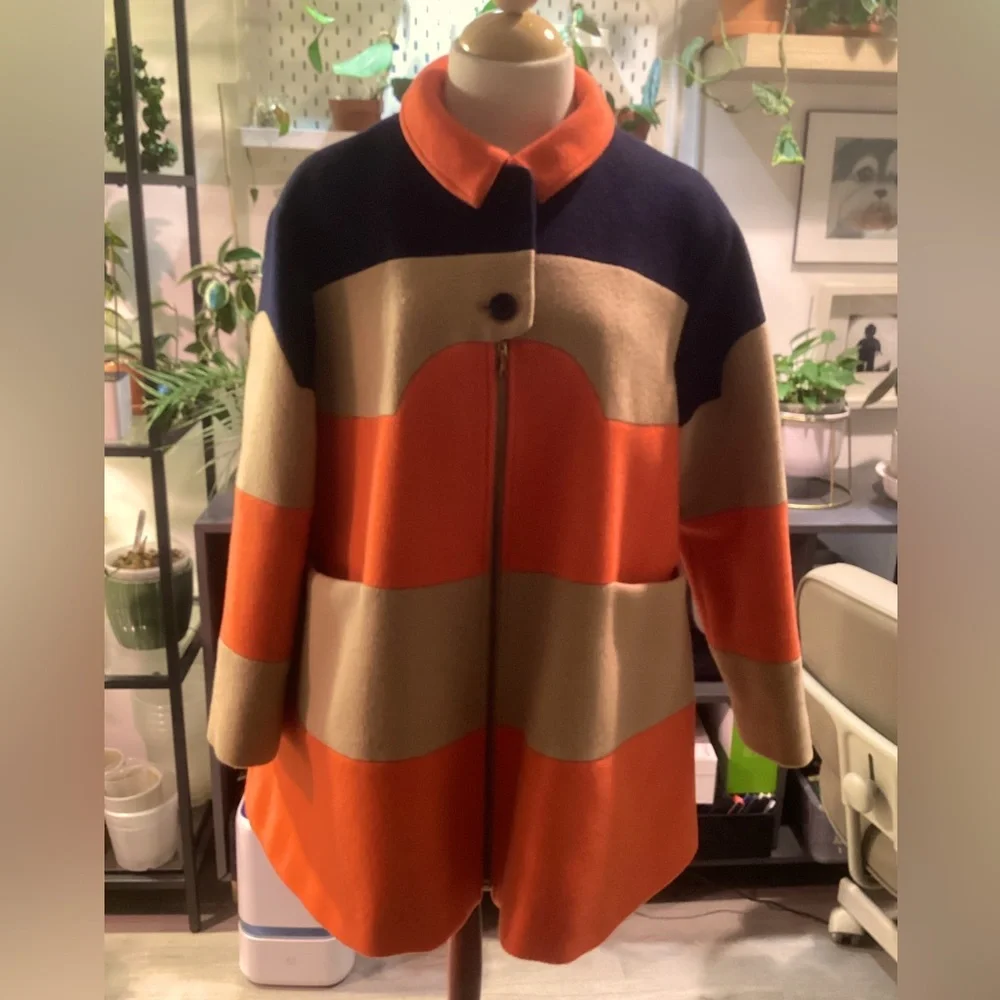 Jill by Jill Sander wool pea coat. - Picture 1 of 10